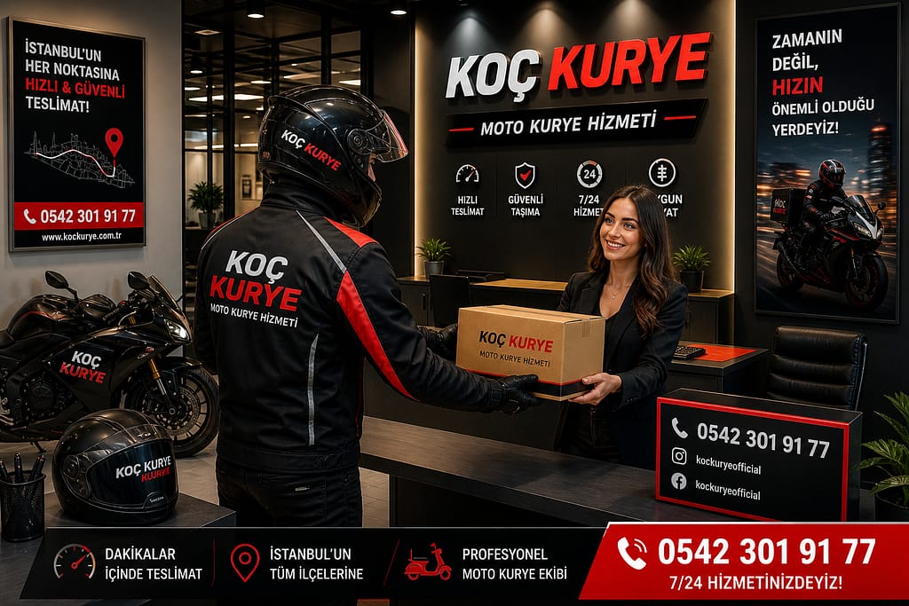 KOÇ Kurye_ Hızlı Teslimat İstanbul'da